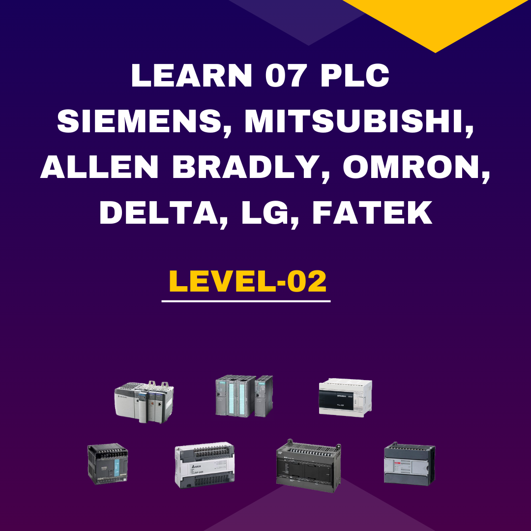 Learn 07 PLC Siemens,Mitsubishi,Allen Bradly,Omron,Delta,LS,Fatek